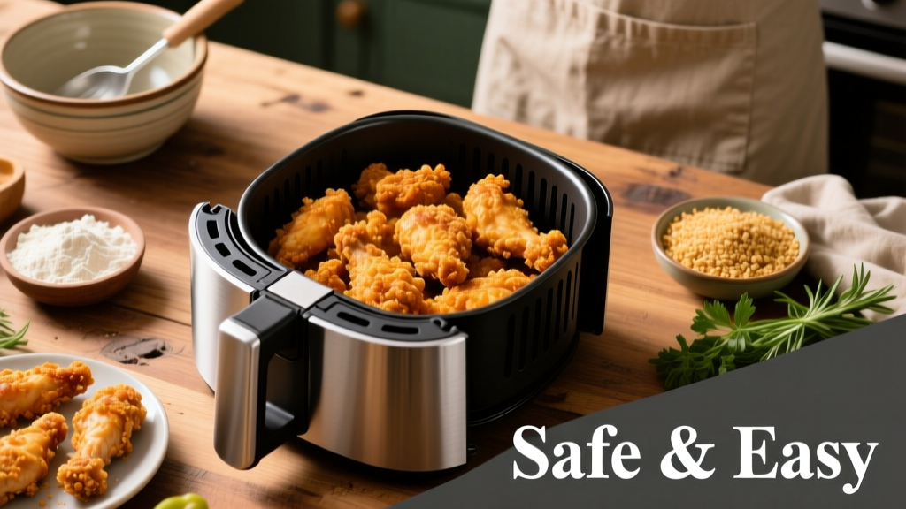 Air Fryer Shake and Bake Boneless: Crispy, Safe & Easy