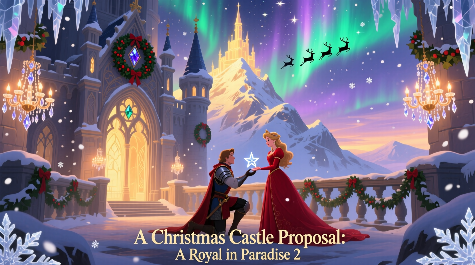 a christmas castle proposal a royal in paradise 2