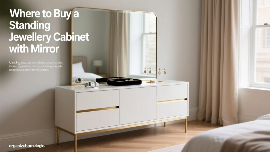 Where to Buy a Standing Jewellery Cabinet with Mirror
