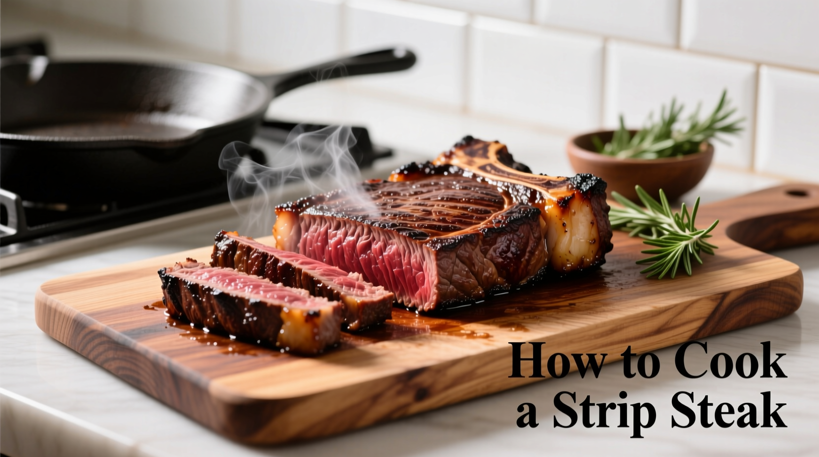 how to cook a strip steak