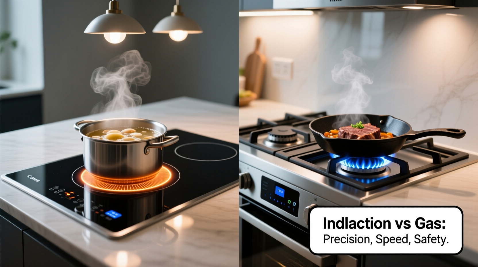 induction cooktop vs gas range is induction really better for serious cooking