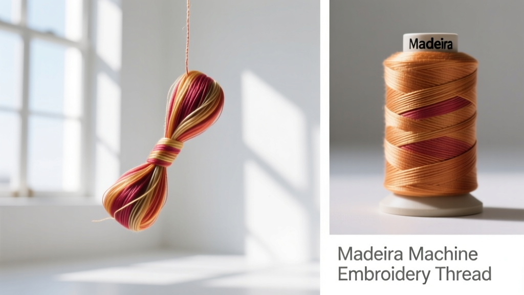 Madeira Machine Embroidery Thread: Technical Deep-Dive
