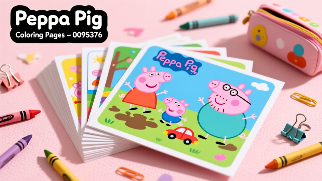 Peppa Pig Coloring Pages Little Ones_0095376: Safety, Developmental Value, and Age-Appropriate Design Analysis