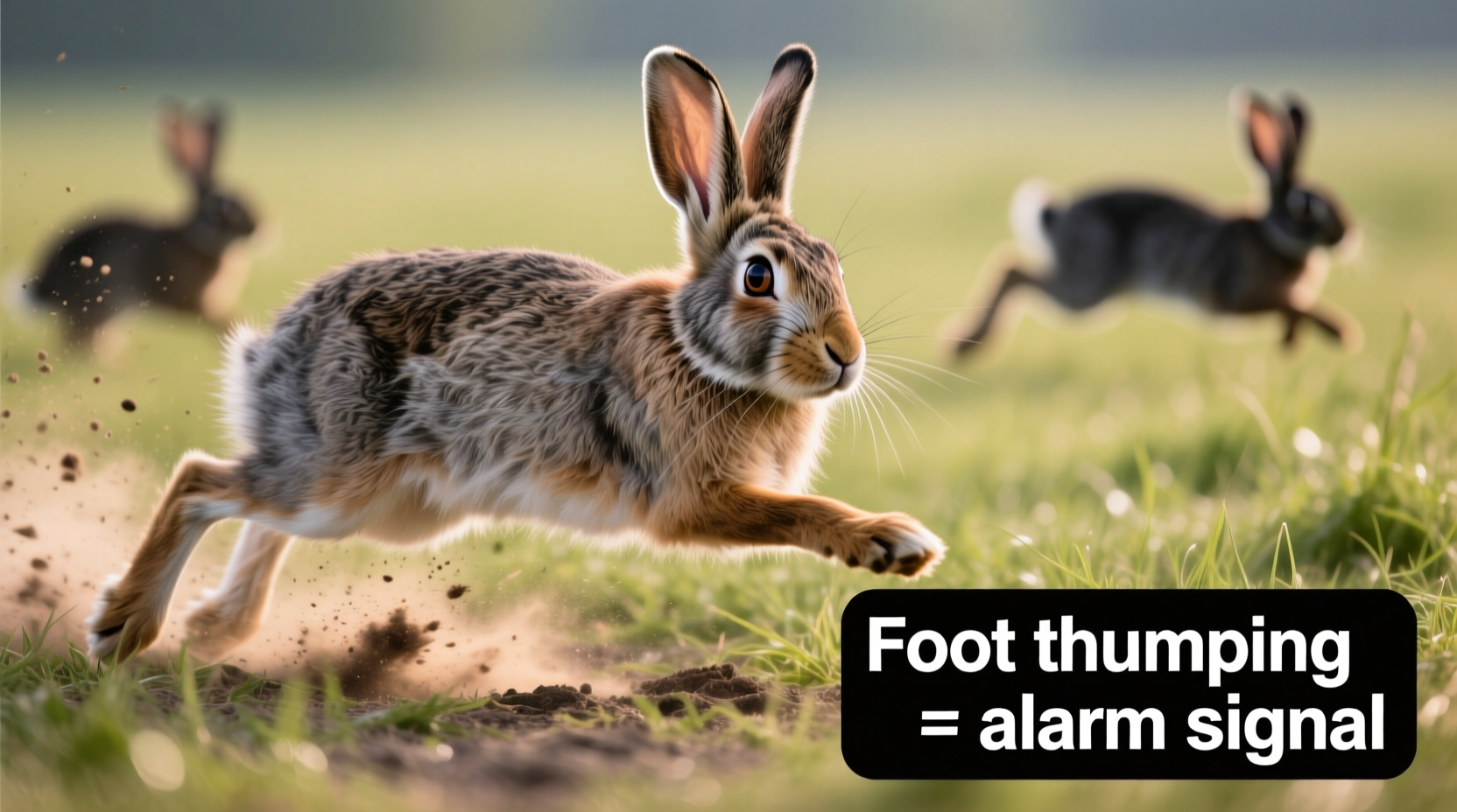 Why Do Rabbits Thump Their Feet Decoding Their Alarm Signals