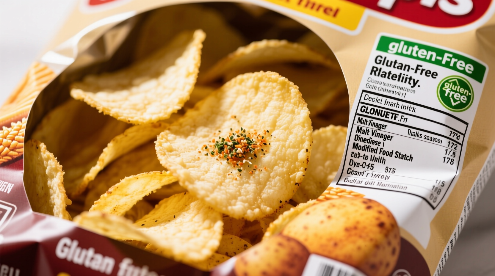 do potato chips have gluten