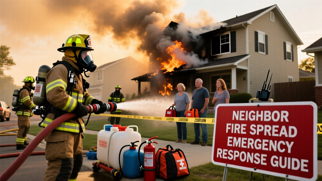 Neighbor Fire Spread: Emergency Response Guide