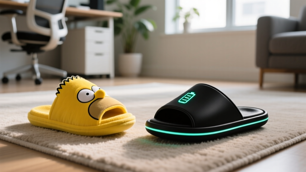 When to Upgrade From Homer Simpson Mens Slippers to Smart Heated Footwear