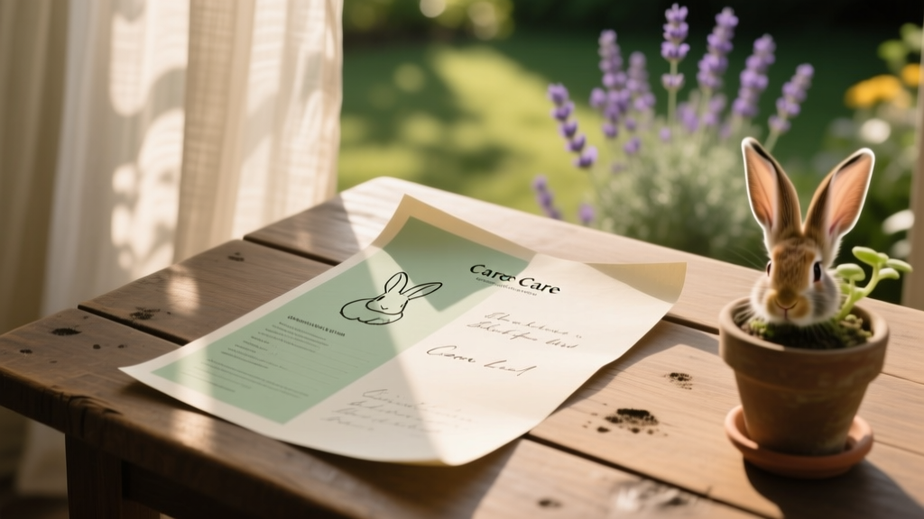 Rabbit Care Sheet