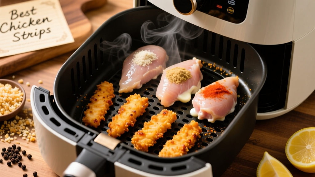 Crispiest Air Fryer Chicken Strips (Tested!)