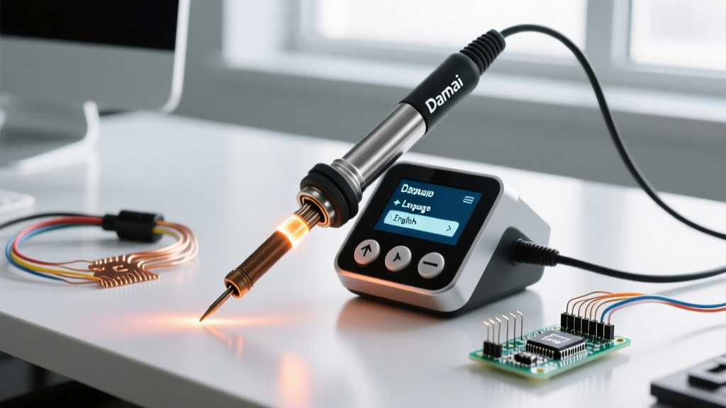 How to Switch Damai Soldering Iron to English: Complete Menu Guide