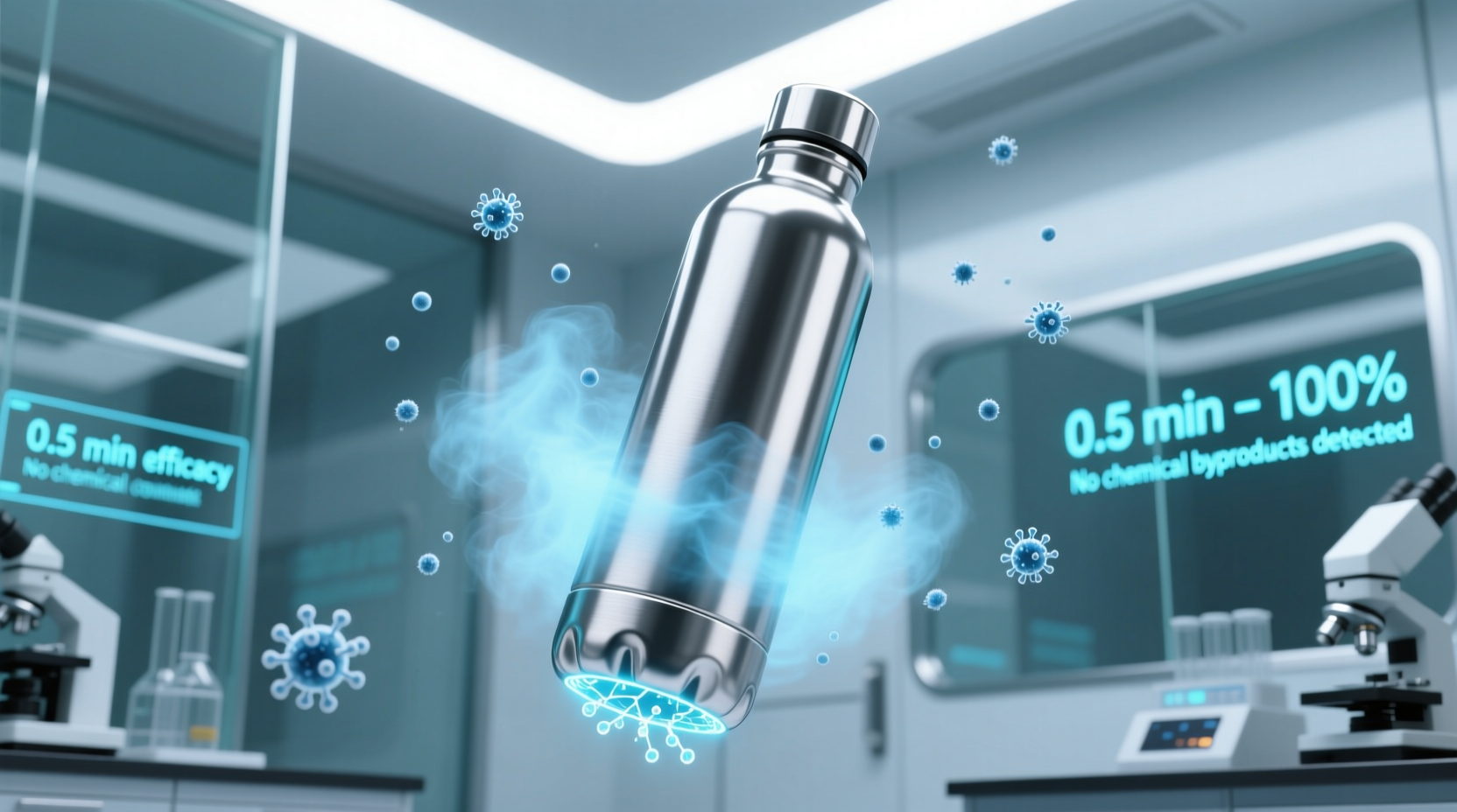 eco friendly stainless steel bottle sanitizing