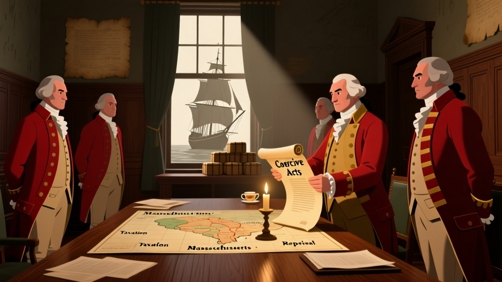 Boston Tea Party Response: British Retaliation & Modern Uses