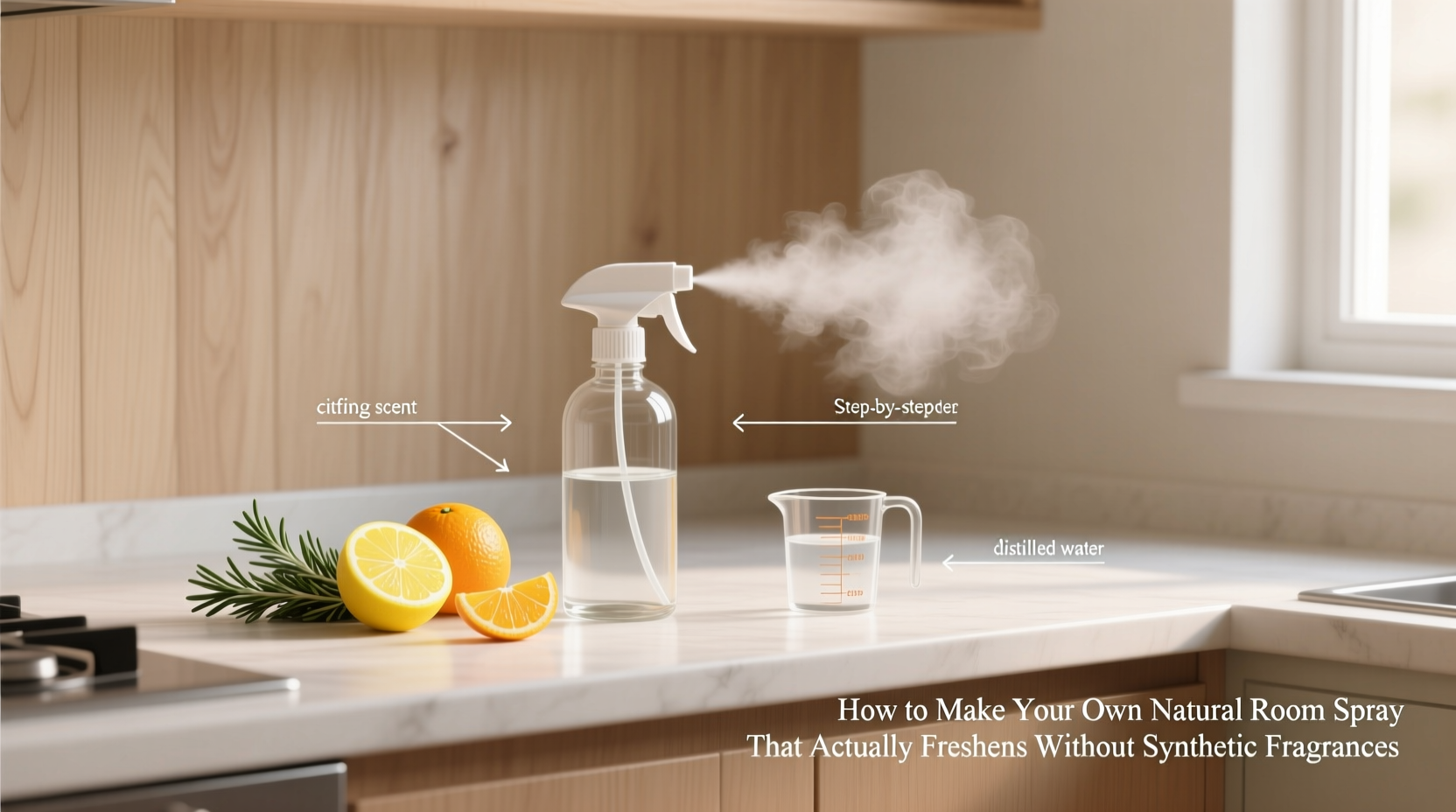 how to make your own natural room spray that actually freshens without synthetic fragrances