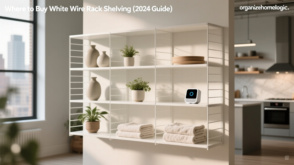 Where to Buy White Wire Rack Shelving (2024 Guide)