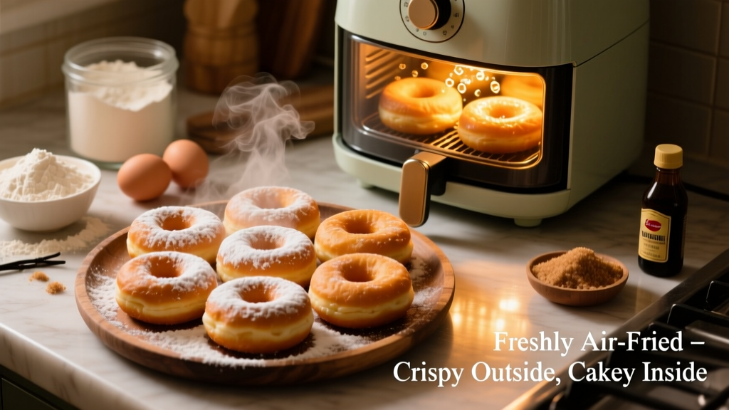 Air Fryer Old Fashioned Donuts: Crispy, Cakey & Light