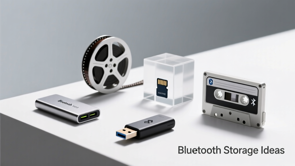 Bluetooth Storage for Car and Portable Audio