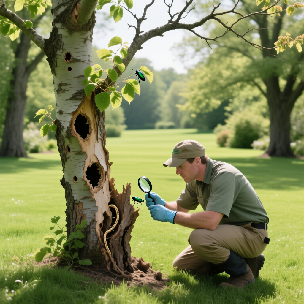 Spotting and Managing Emerald Ash Borer Infestations in Ash Trees