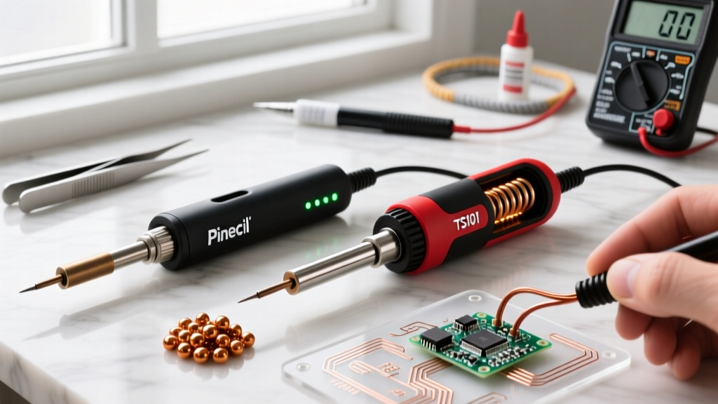 Pinecil Smart Mini Portable Soldering Iron vs TS101: 2026 Showdown