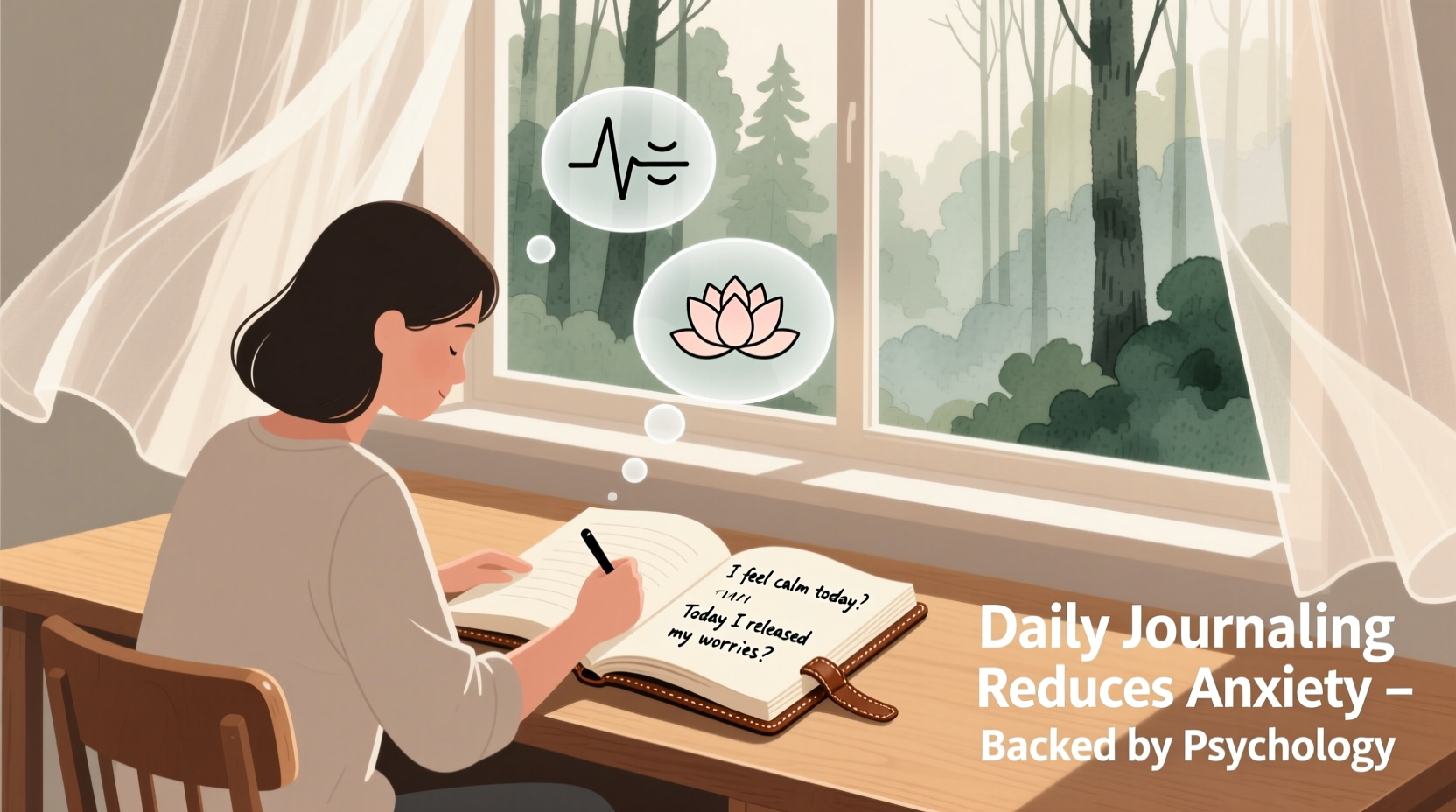 can journaling every day reduce anxiety backed by psychology