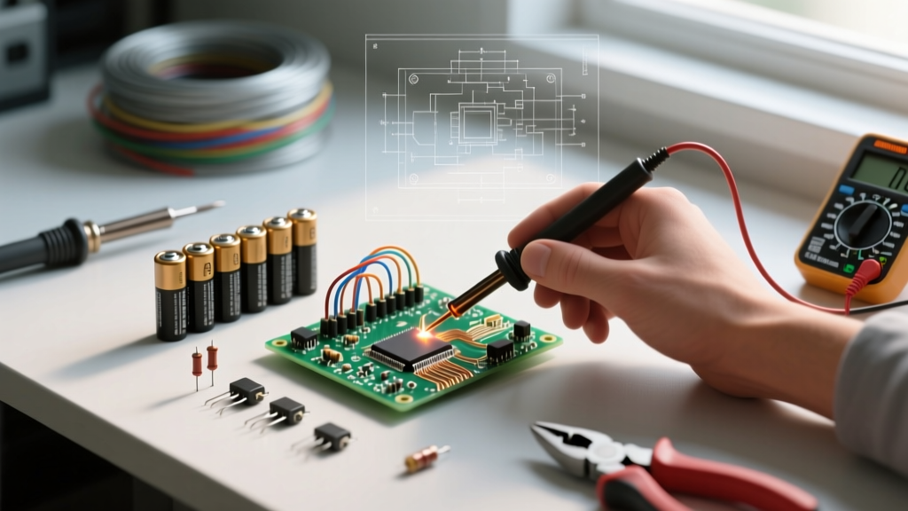 How Do Batteries Make Electricity? A DIY Electronics Guide
