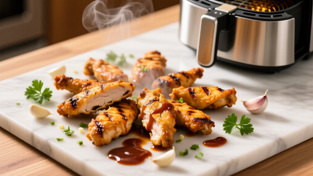 Air Fryer BBQ Chicken Tenderloins (Crispy & Juicy!)