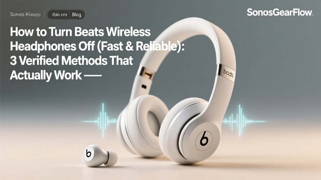 How to Turn Beats Wireless Headphones Off (2026)