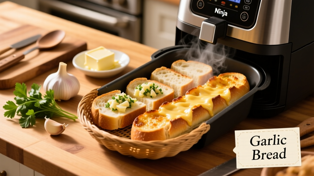 How to Make Garlic Bread in Ninja Foodi (Crispy & Easy!)