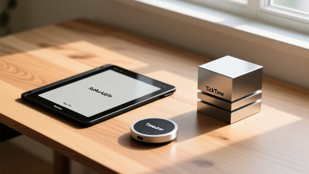 Best Minimal Objects and Companion Apps for Deep Work