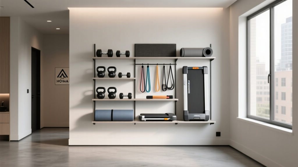 Home Gym Equipment Storage for Apartments: Noise-Dampenin...