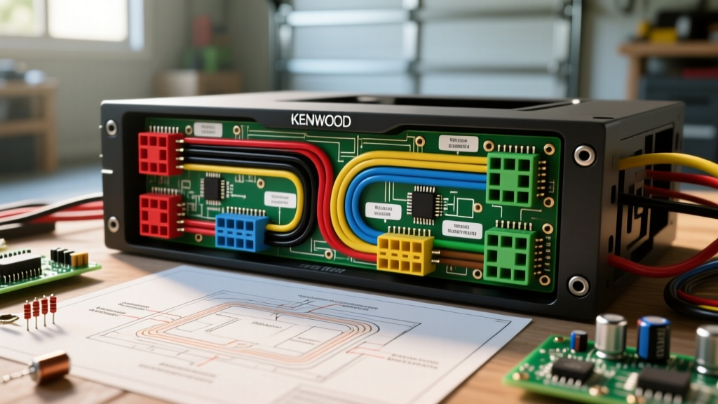 Installation Planning: Wiring Diagram for Kenwood Head Units
