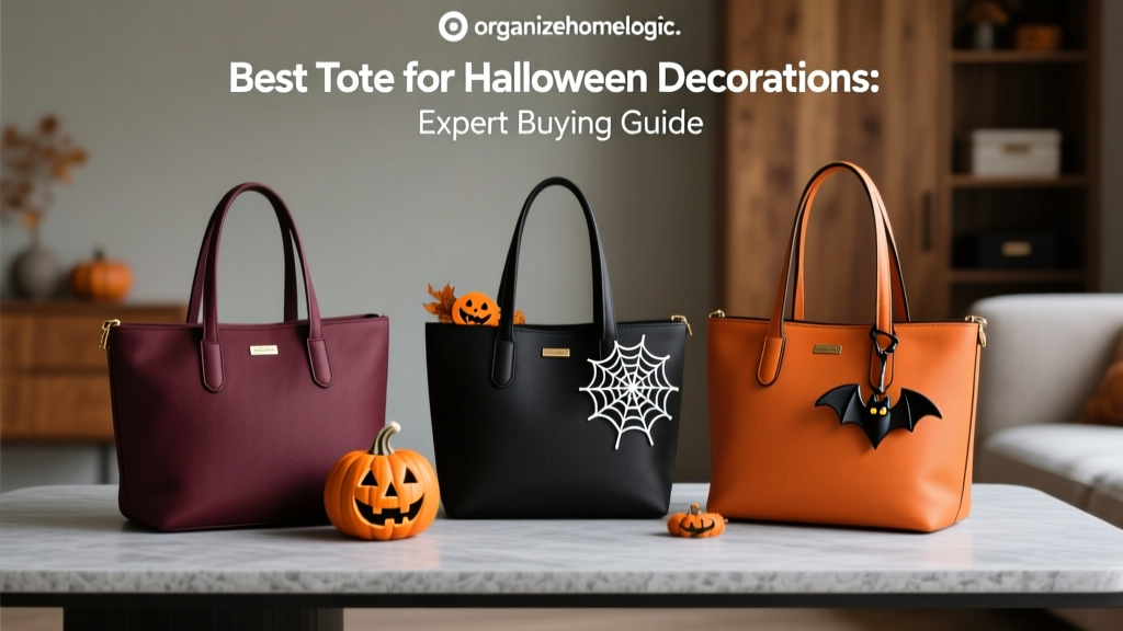 Best Tote for Halloween Decorations: Expert Buying Guide