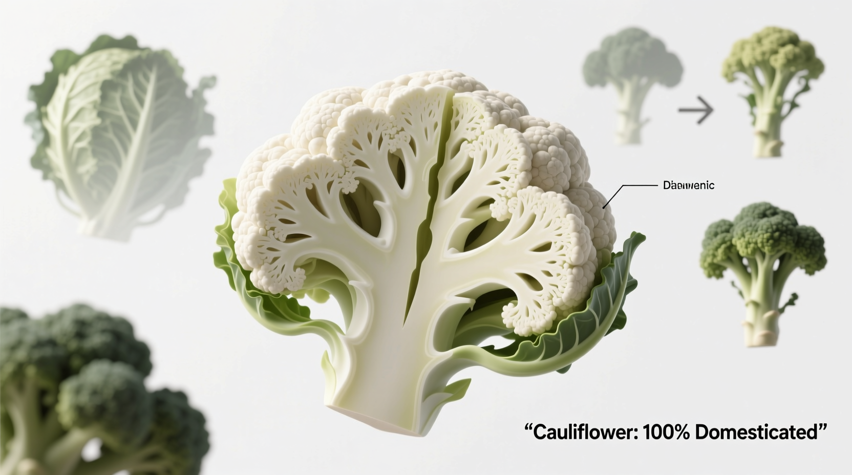 is cauliflower man made
