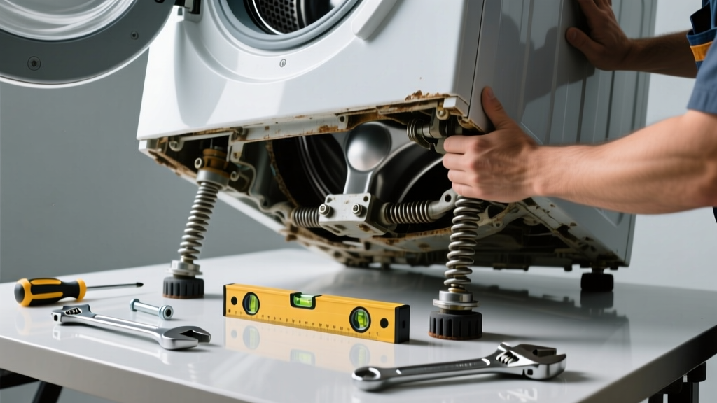 How to Fix a Washing Machine That Shakes Violently