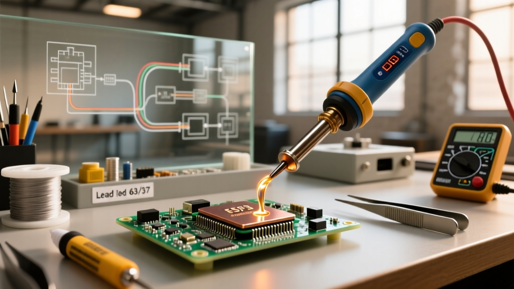 Best Soldering Temperature for Circuit Boards & Tool Pairing