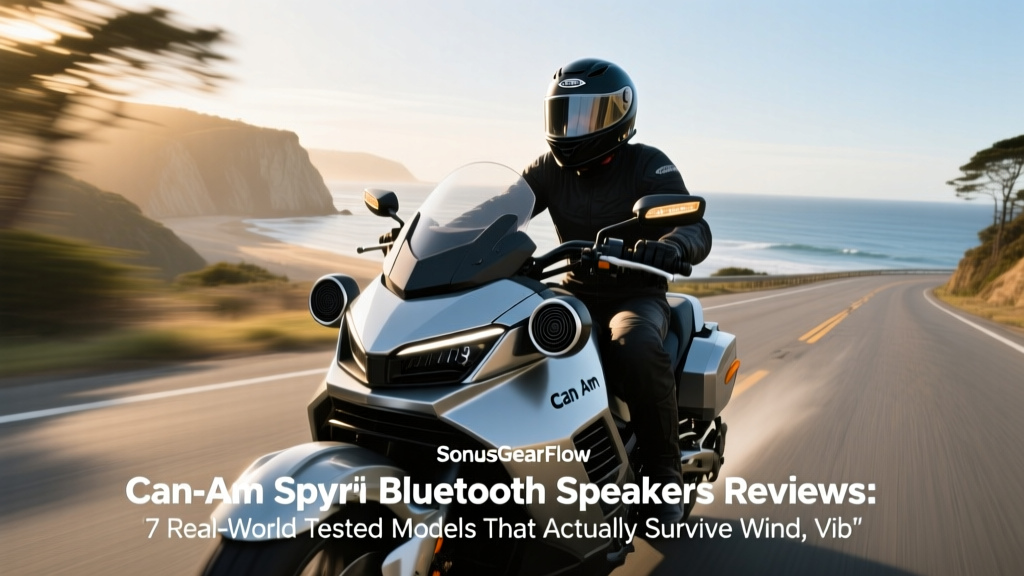 Can-Am Spyder Bluetooth Speakers Tested (2026)