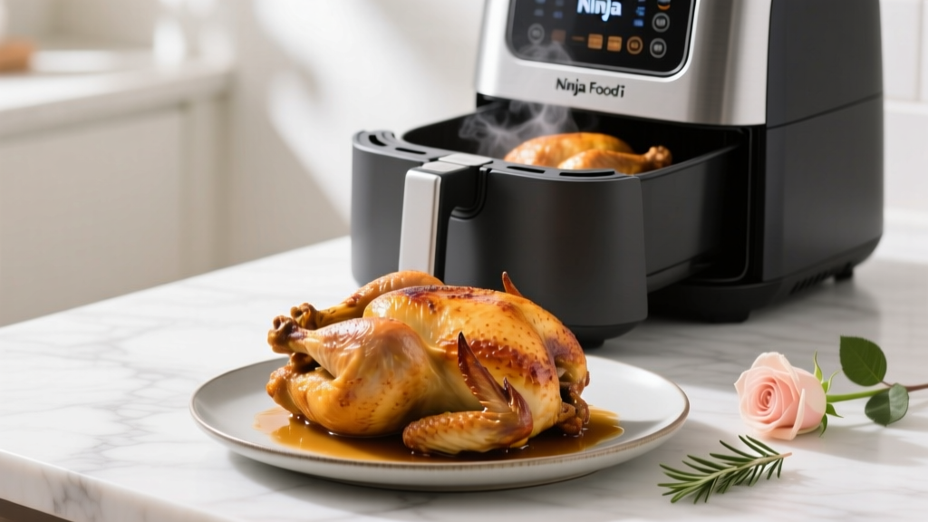 Best Whole Chicken Recipe for Ninja Foodi Air Fryer