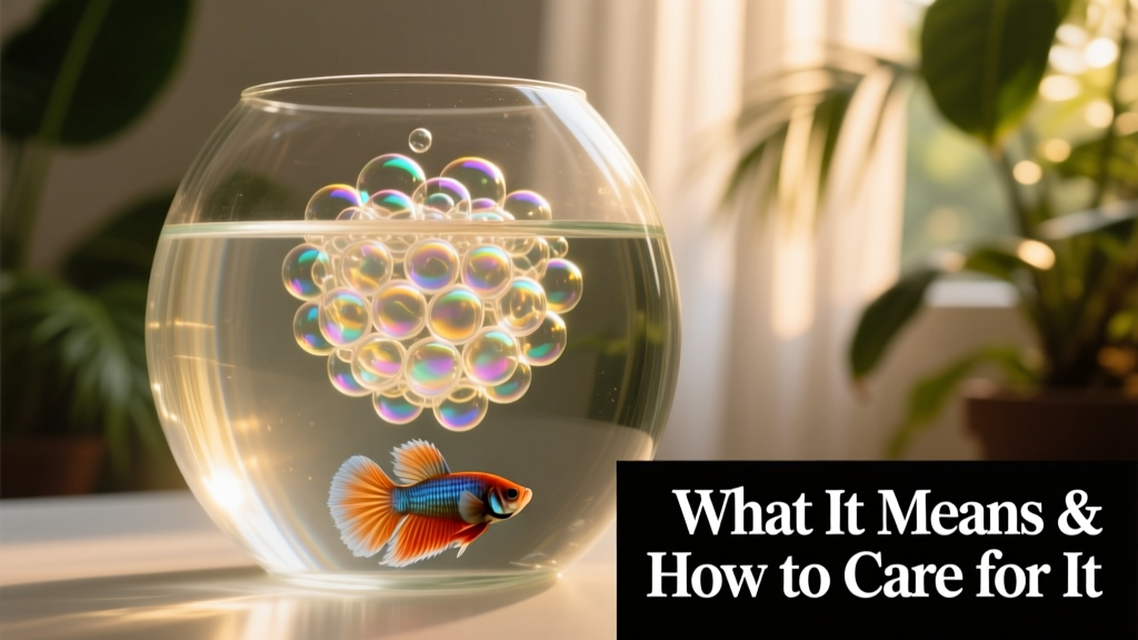 Betta Fish Bubble Nest: What It Means and How To Care for It