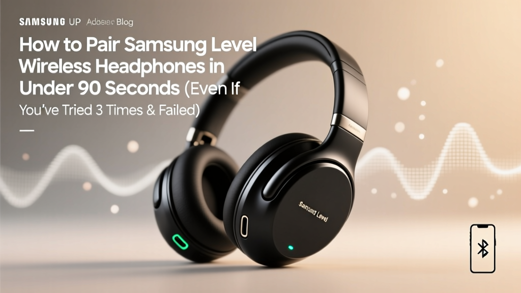 How to Pair Samsung Level Headphones (2026)