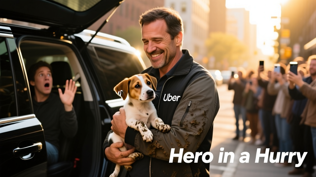 Uber Driver Hailed a Hero for Saving Puppy After Rider Wanted to Put Him Down