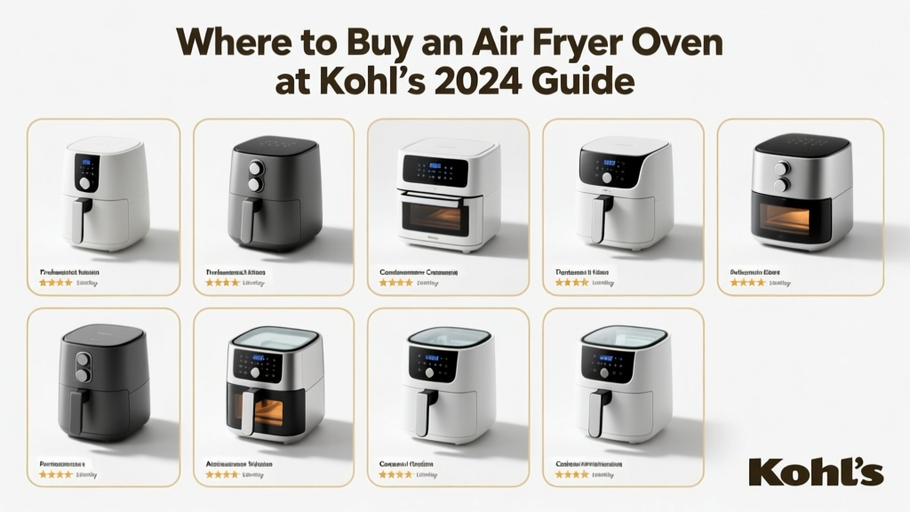 Where to Buy an Air Fryer Oven at Kohl's (2024 Guide)