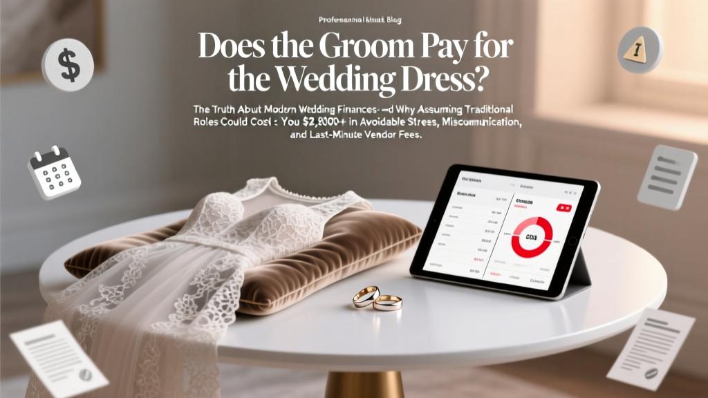 Who Pays for Wedding Dress? 2026 Finance Truth