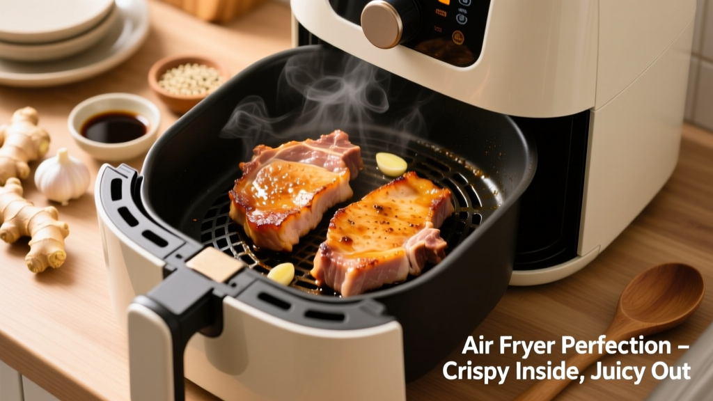 Asian Pork Chops in Air Fryer: Crispy, Juicy & Safe