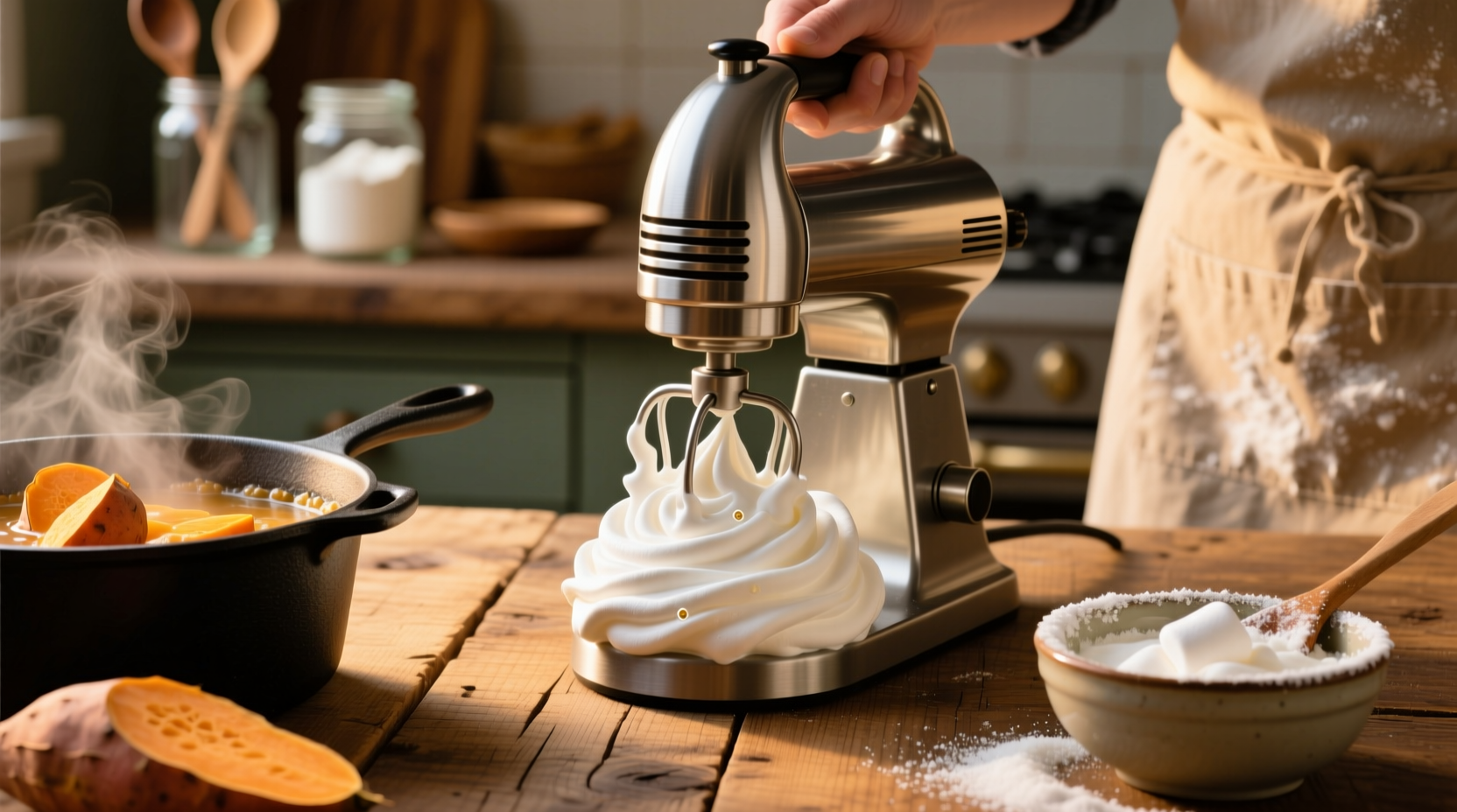 make your own marshmallow fluff for better yams