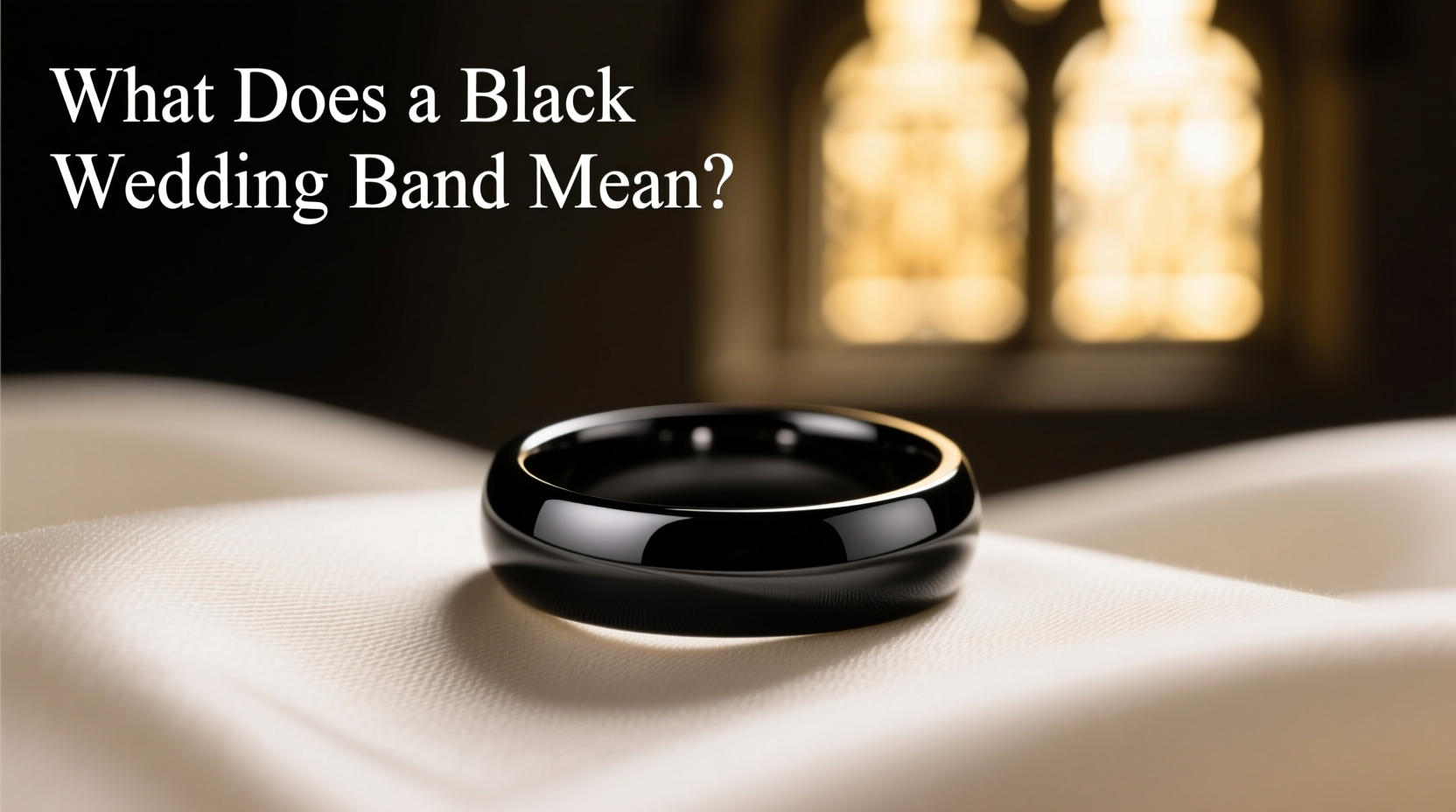 what does a black wedding band mean