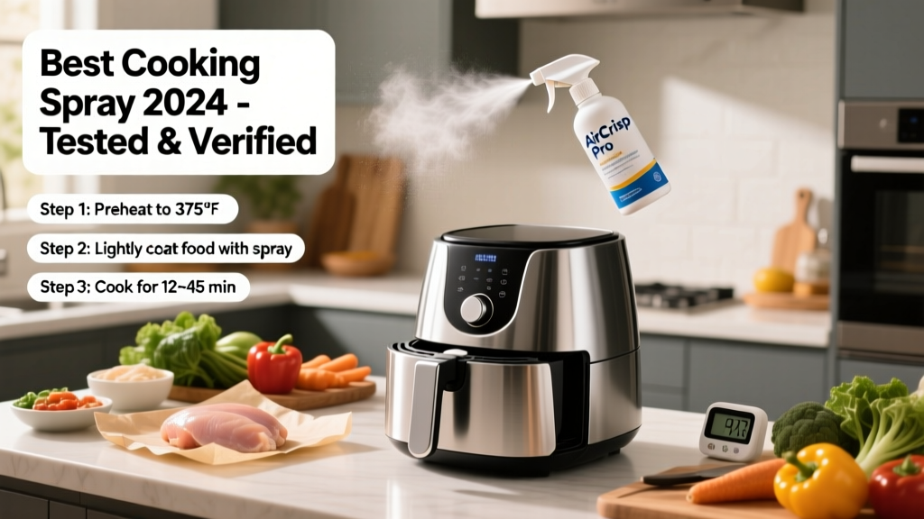Best Cooking Spray for Air Fryer (2024 Tested)