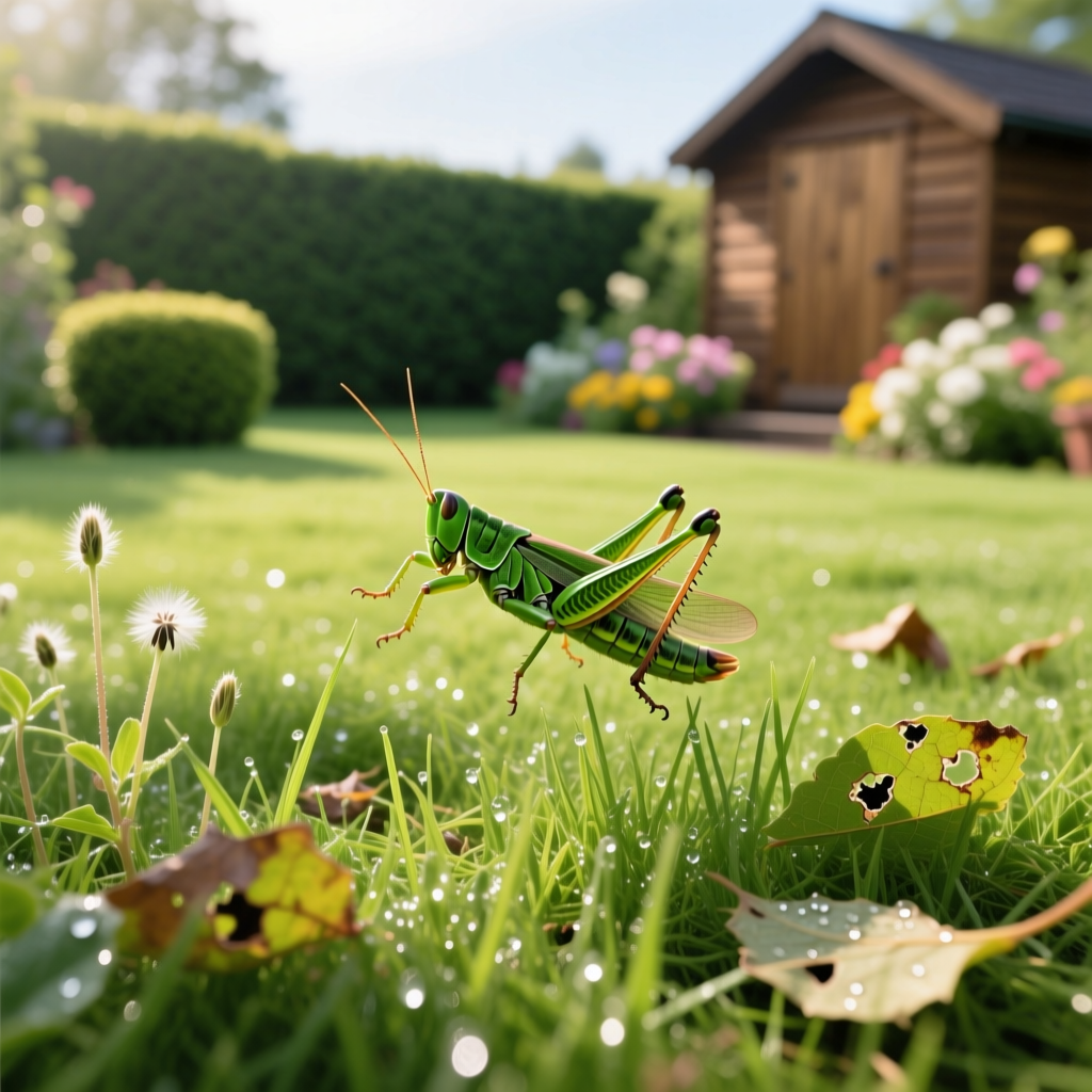 Managing Grasshopper Outbreaks in Vegetable Gardens &amp; Lawns