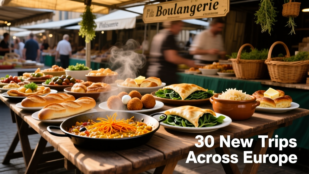 30 New Trips Across Europe: Culinary Journeys, Local Festivals, and Hidden-Route Rail Adventures in 2024–2025