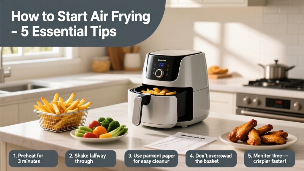How to Start Air Frying: Beginner’s Guide & Tips