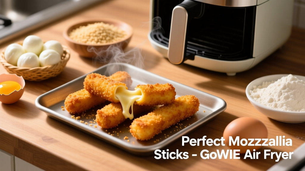 Perfect Mozzarella Sticks in Your GoWISE Air Fryer