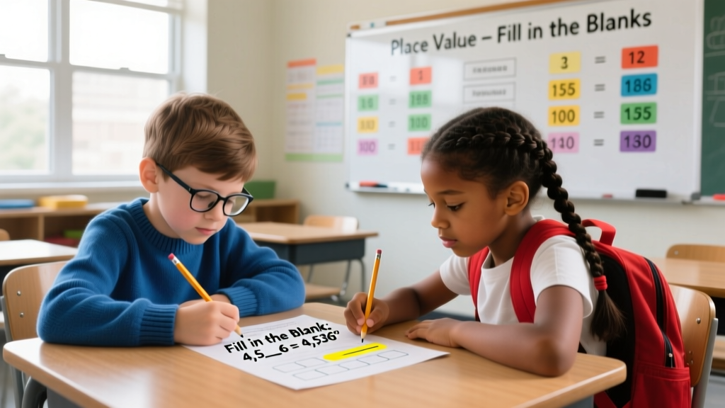 Place Value Fill-The-Blanks: A Research-Backed Strategy for Building Number Sense in Grades 1–4